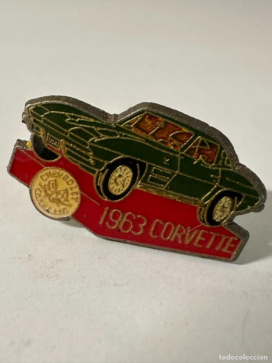 Pins de colecci&oacute;n: Pin Chevrolet Corvette de 1963