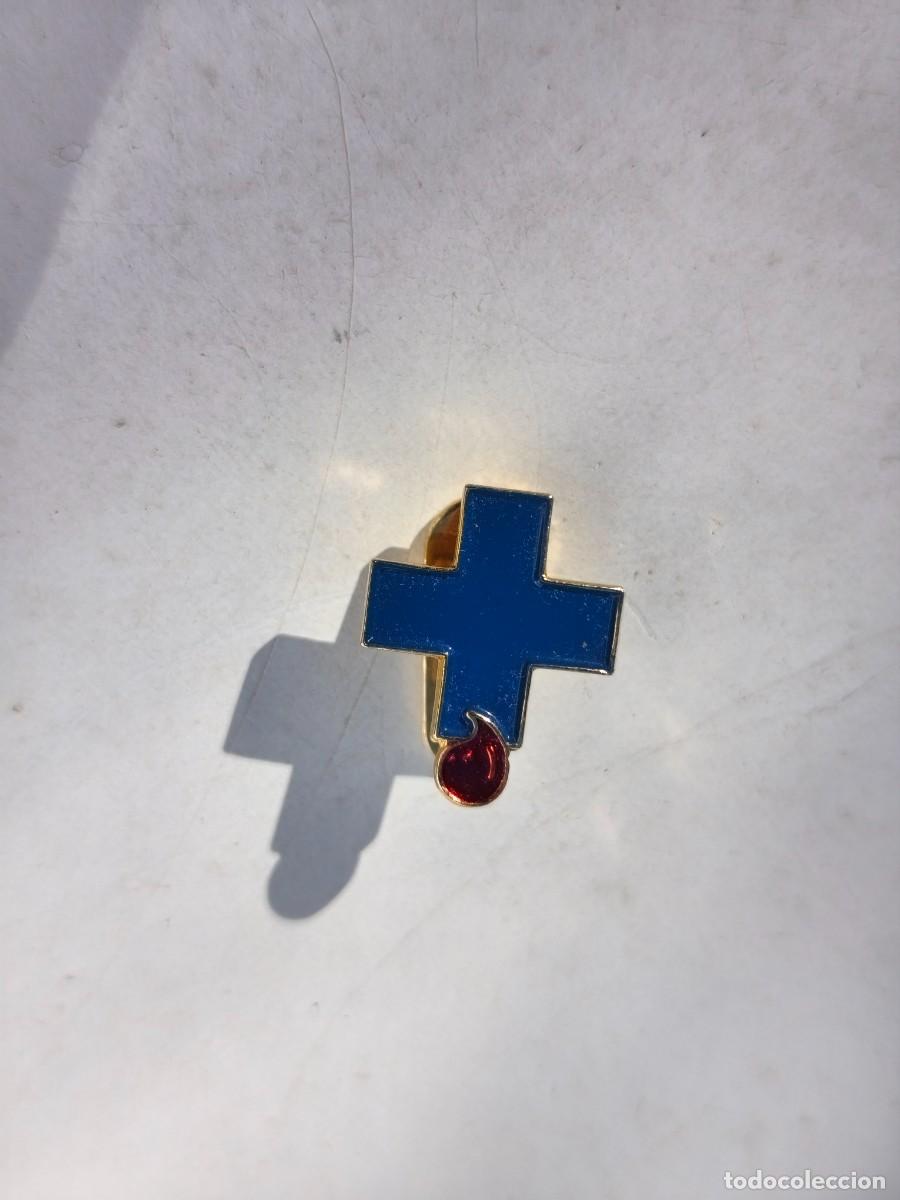 Pins de colecci&oacute;n: BROCHE SOLAPA OJAL - DONANTES DE SANGRE- SANIDAD