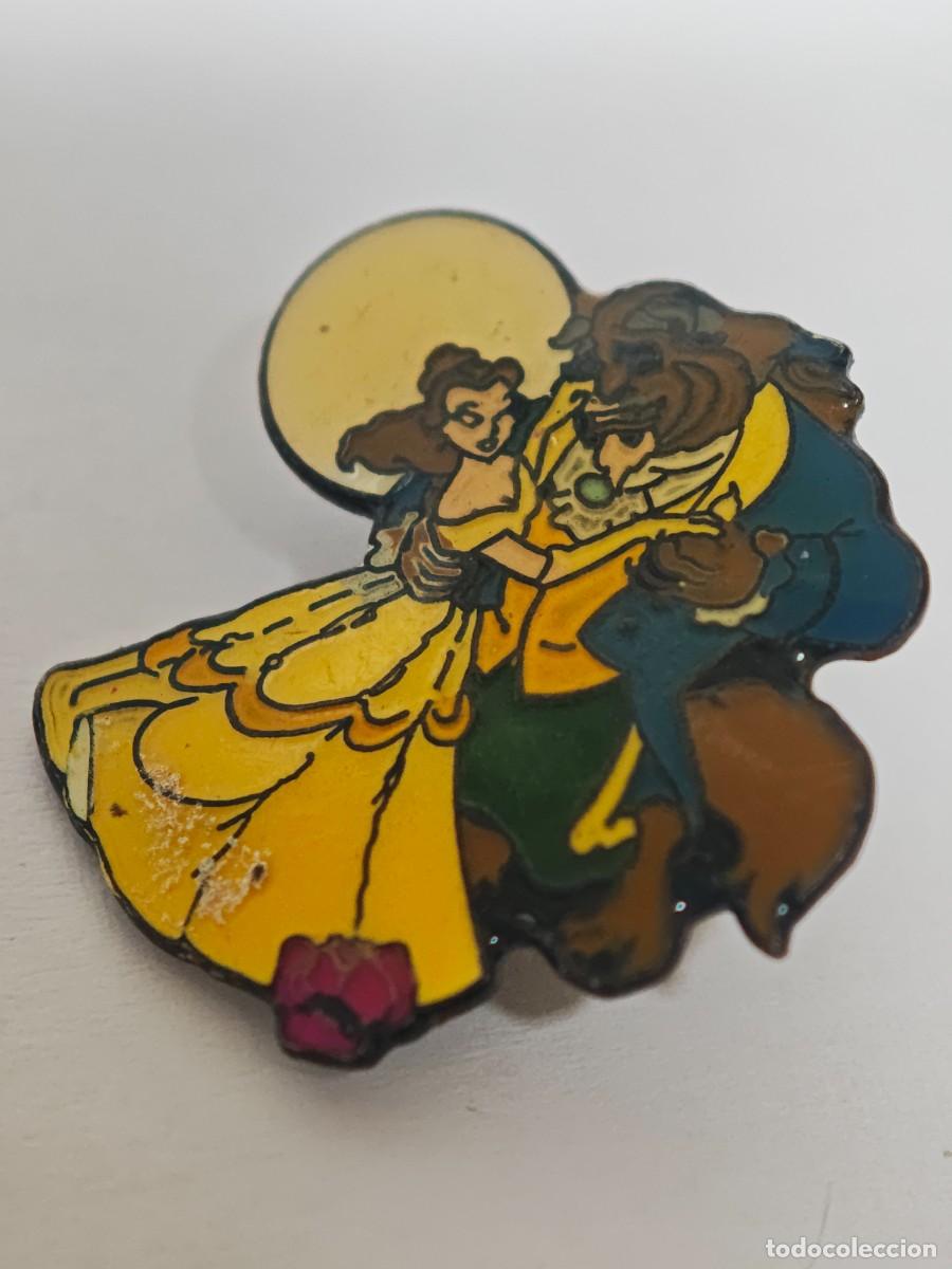 Pins de colecci&oacute;n: PIN ANTIGUO DISNEY BELLA Y BESTIA