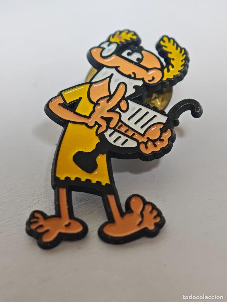 Pins de colecci&oacute;n: PIN MORTADELO TOCANDO EL ARPA