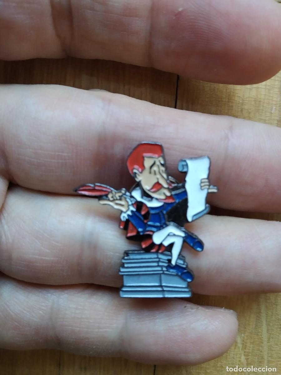 Pins de colecci&oacute;n: PIN ESCRITOR MIGUEL CERVANTES JOSE ZORRILLA WILLIAM SHAKESPEARE