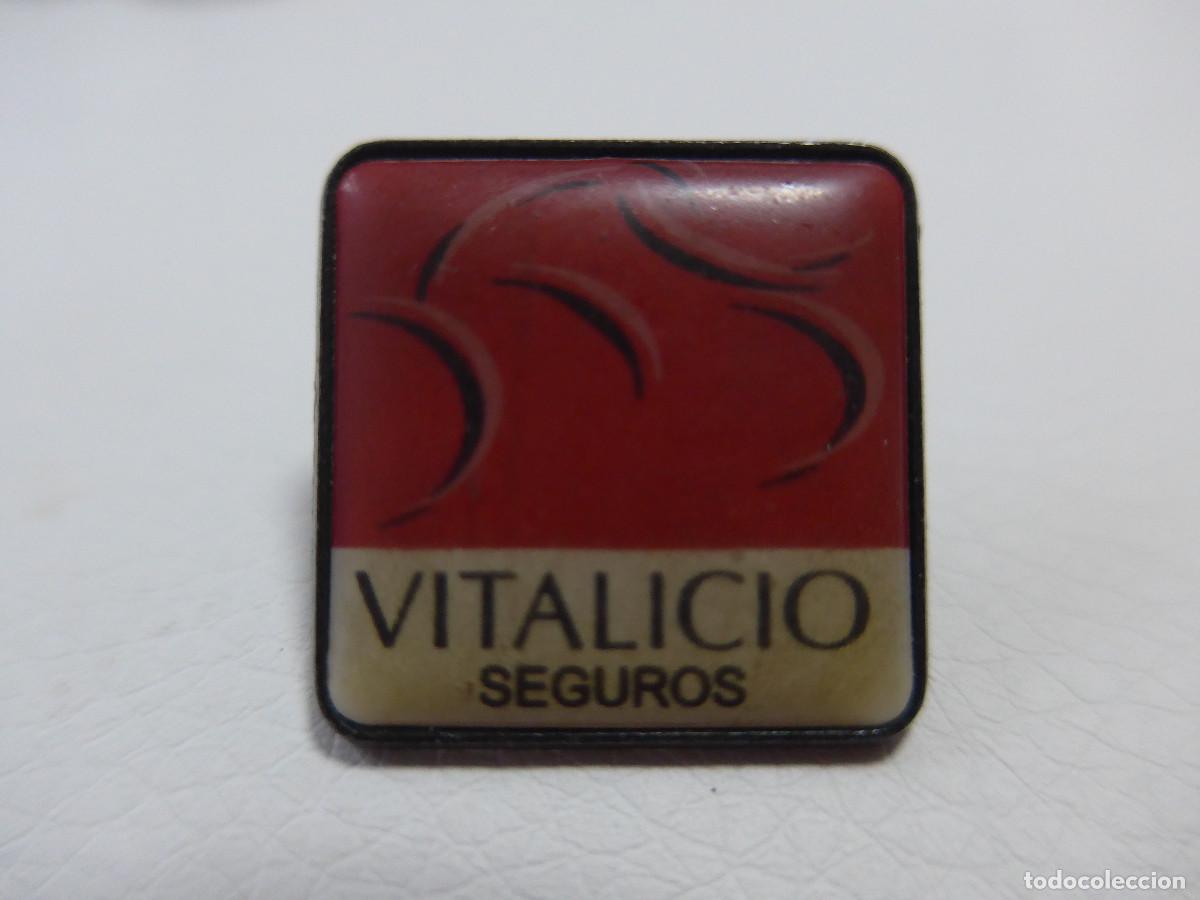 Pins de colecci&oacute;n: PIN SEGUROS VITALICIO