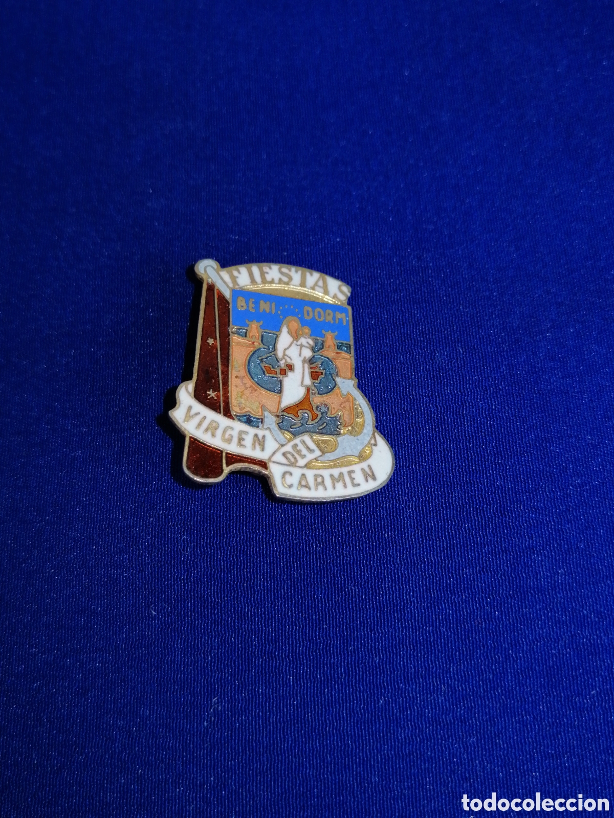 Pins e Spille di collezione: BENIDORM FIESTAS DEL CARMEN INSIGNIA DE ALFILER