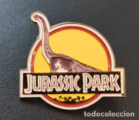 Pins de colecci&oacute;n: Pin Jurassic Park Universal a&ntilde;os 90 vintage