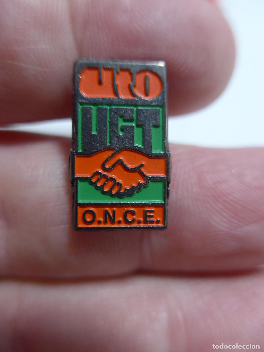 Pins de colecci&oacute;n: PIN UTO UGT O.N.C.E. - Foto 2