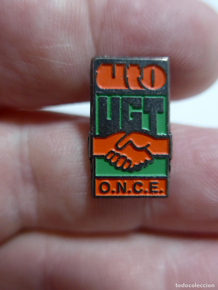 Pins de colecci&oacute;n: PIN UTO UGT O.N.C.E. - Foto 3