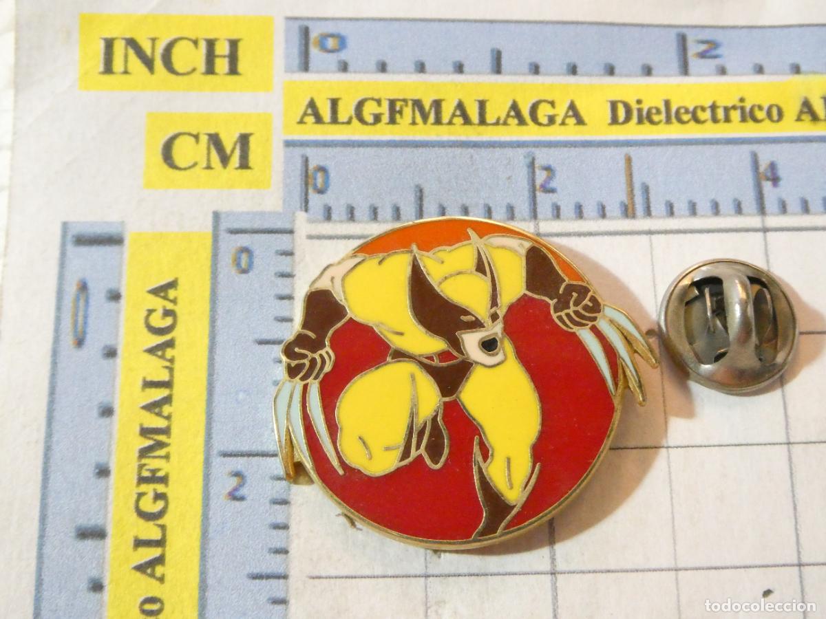 Pins de colecci&oacute;n: PIN CINE SUPERH&Eacute;ROES. MARCAJE MARVEL 1991 PALNET STUDIOS. WOLVERINE. SUPER H&Eacute;ROE