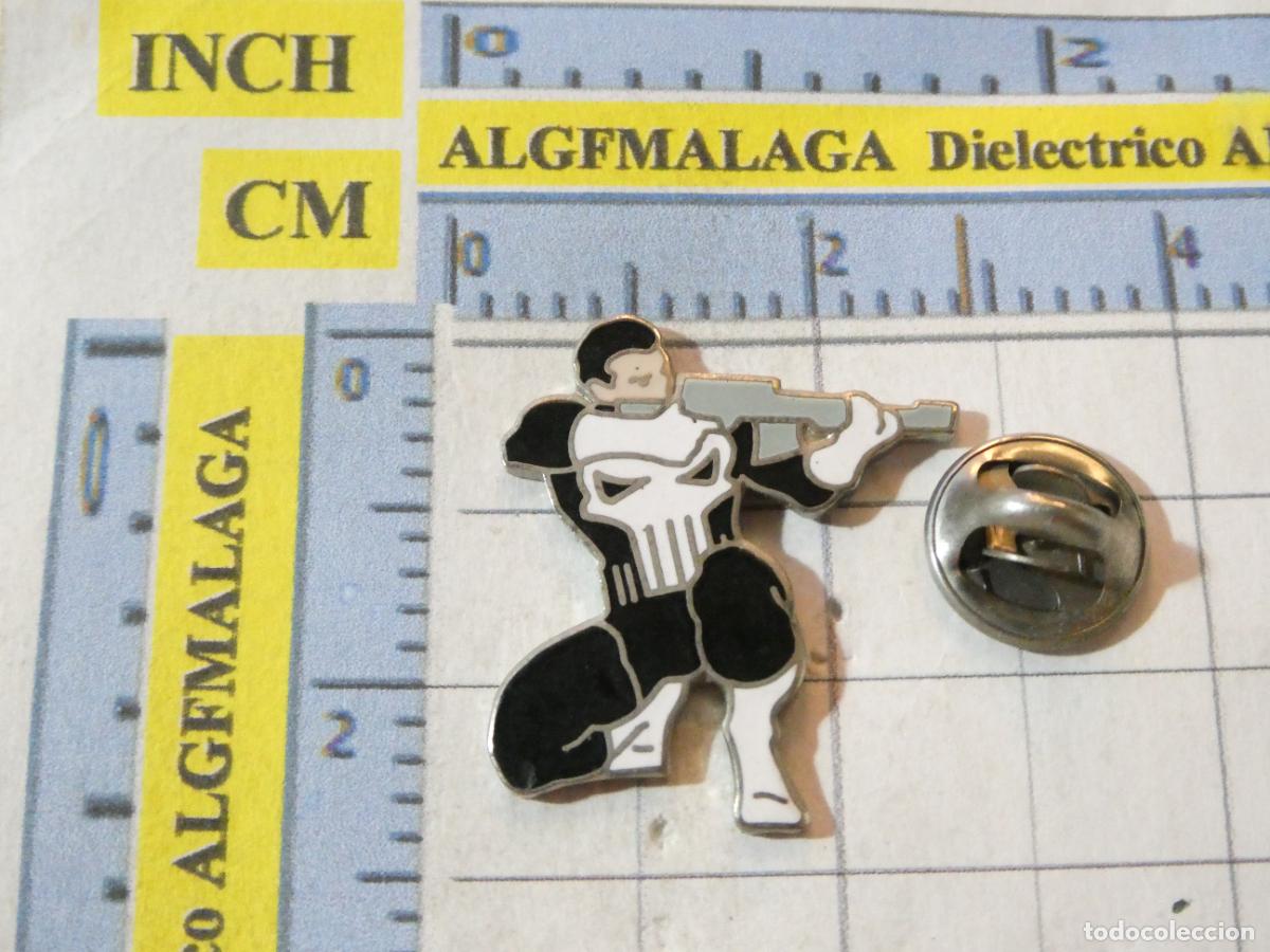 Pins de colecci&oacute;n: PIN CINE SUPERH&Eacute;ROES. MARCAJE MARVEL 1989. THE PUNISHER. SUPER H&Eacute;ROE