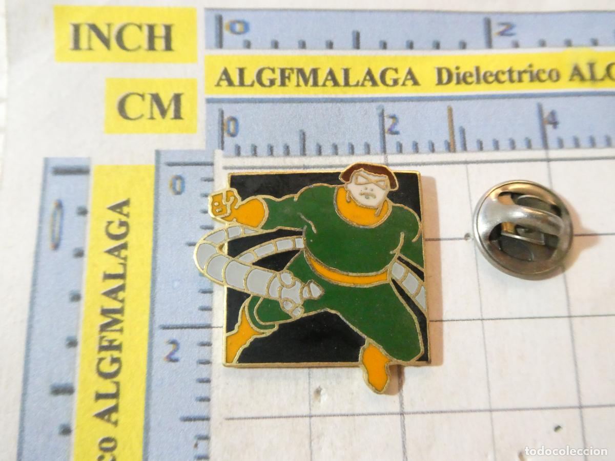 Pins de colecci&oacute;n: PIN CINE SUPERH&Eacute;ROES. MARCAJE MARVEL 1989. DOCTOR OCTOPUS SPIDERMAN. SUPER H&Eacute;ROE