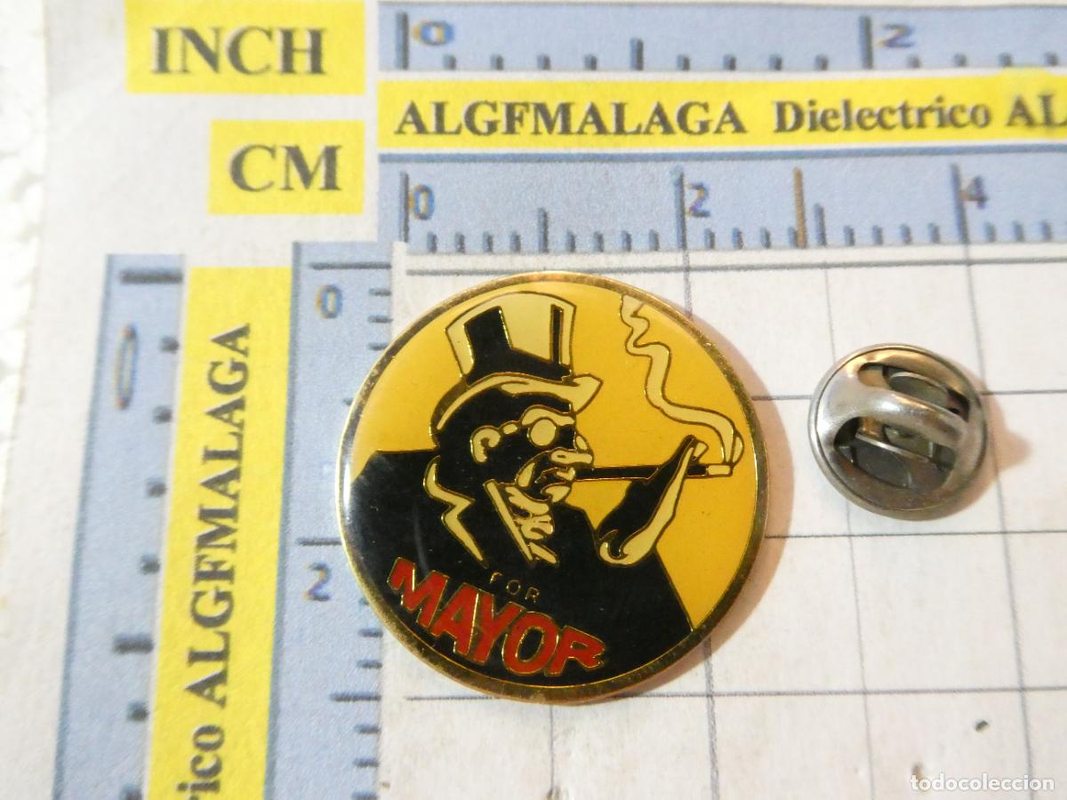 Pins de colecci&oacute;n: PIN CINE SUPERH&Eacute;ROES. MARCAJE COMIC INC 1991. BATMAN PING&Uuml;INO ALCALDE. SUPER H&Eacute;ROE