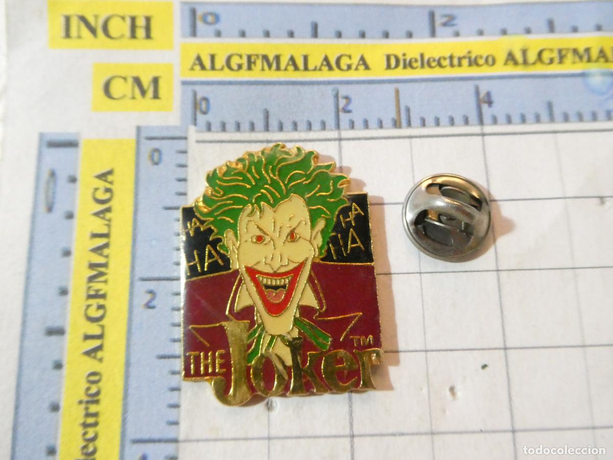 Sammlung von Pins: PIN CINE SUPERH&Eacute;ROES. MARCAJE DC COMICS 1989. BATMAN THE JOKER. SUPER H&Eacute;ROE