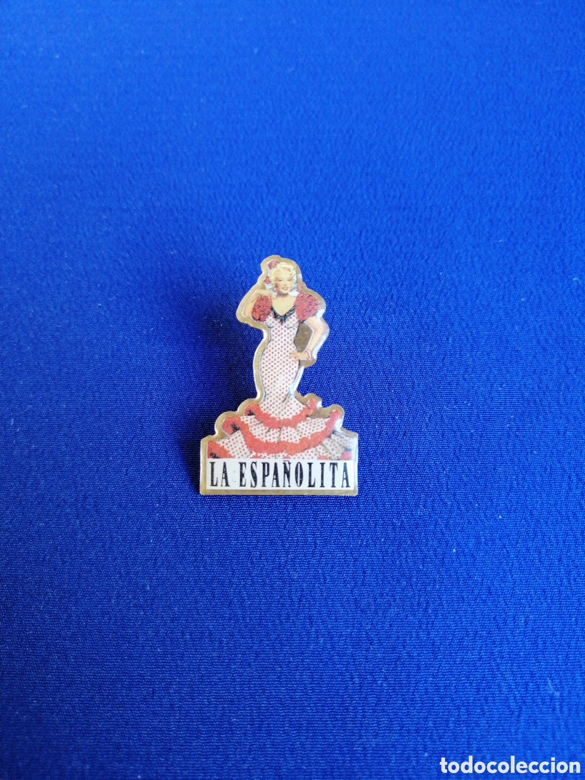 Collection pins: LA ESPA&Ntilde;OLITA - FLAMENCA - PUBLICIDAD EMPRESA PIN