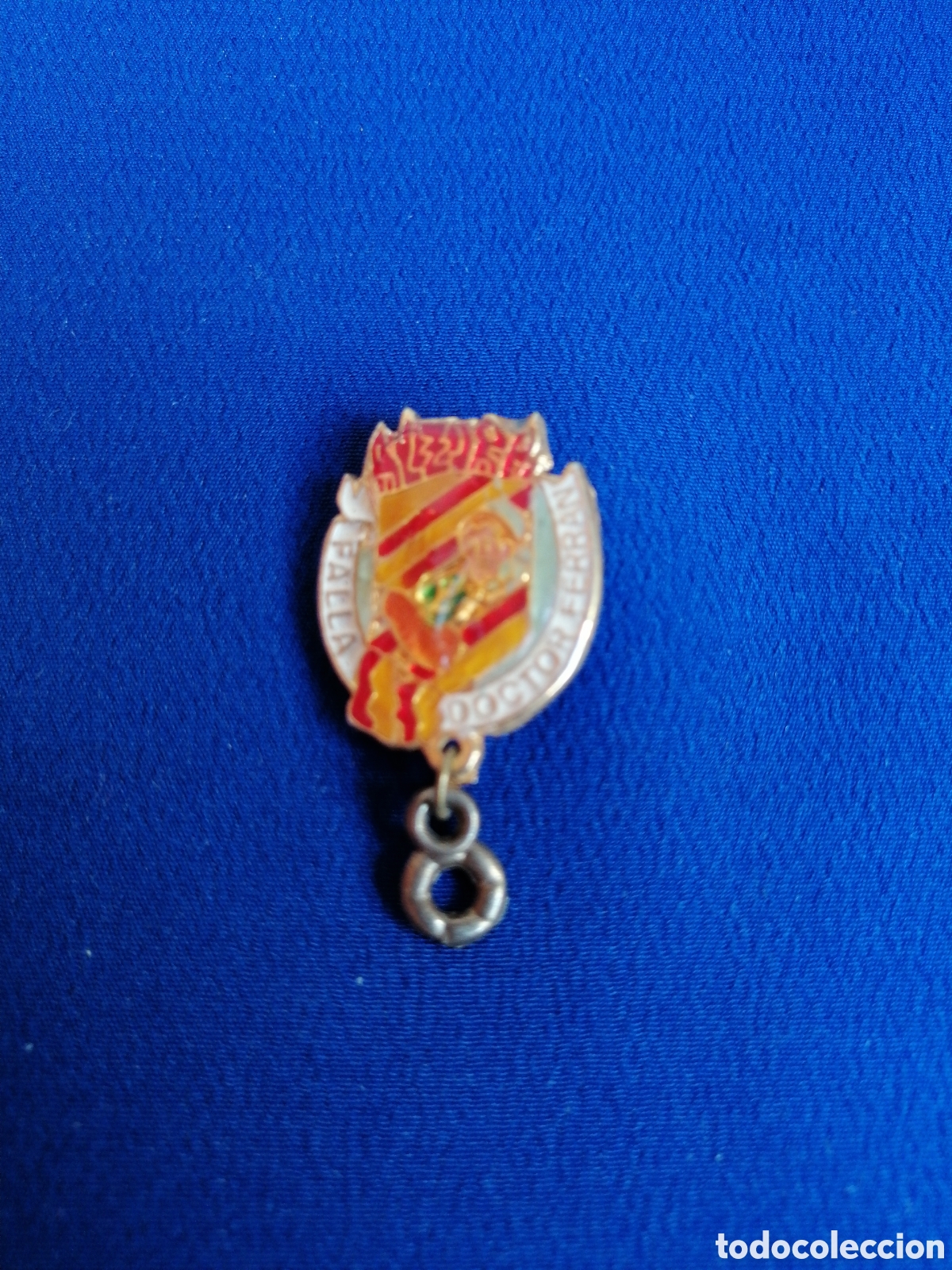 Pins de colecci&oacute;n: FALLA DOCTOR FERRAN (ALCIRA) VALENCIA INSIGNIA DE ALFIER
