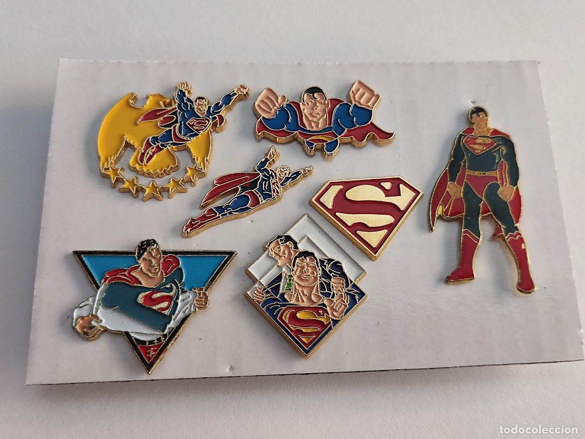 Pins de colecci&oacute;n: LOTE DE 7 PINS DE SPIDERMAN