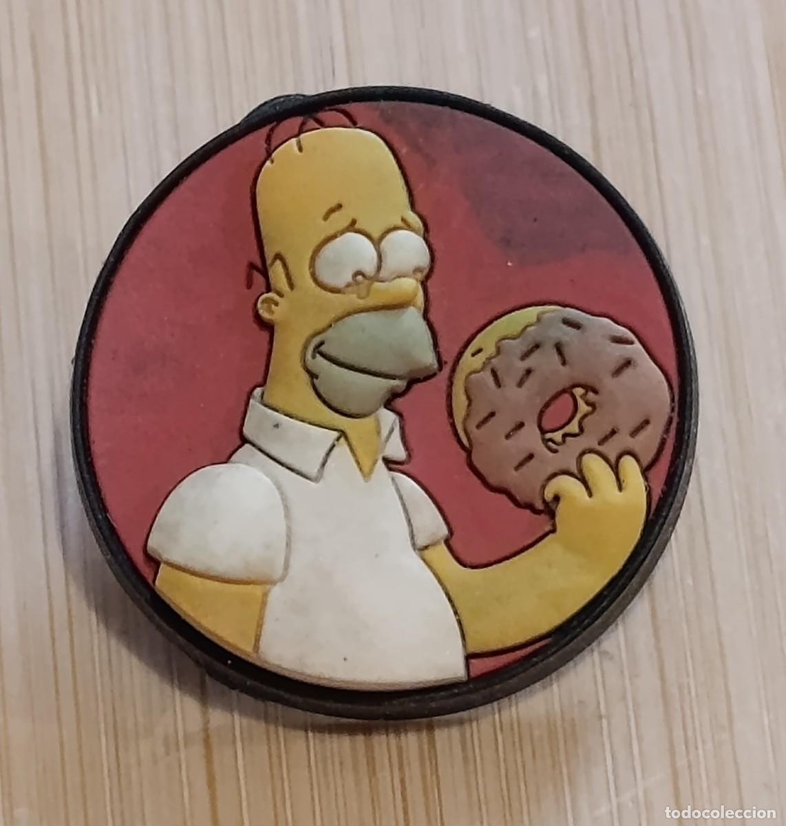 Pins de colecci&oacute;n: Pin Vintage Homer Simpson Donut - Los Simpson Oficial 20th Century Fox / DSA (2001