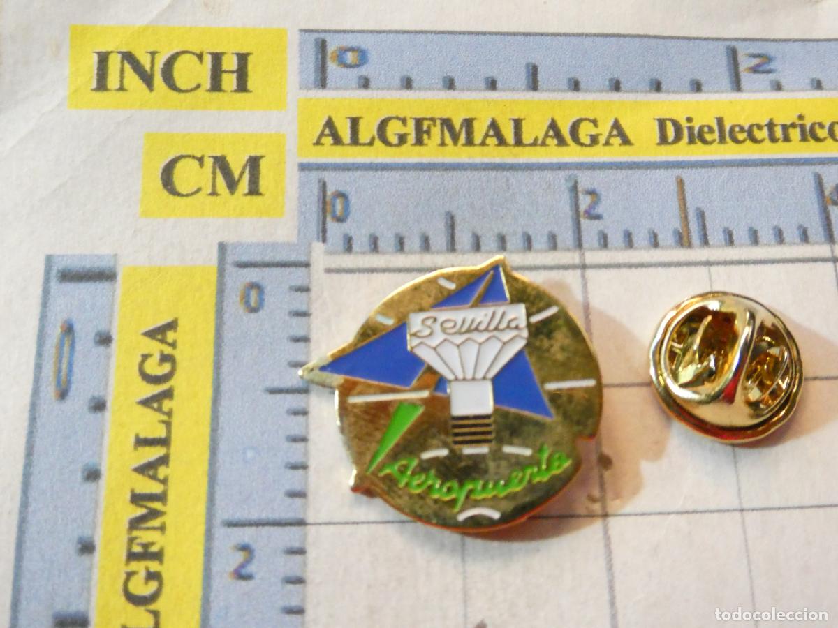 Pins de colecci&oacute;n: PIN DE AVIONES AEROL&Iacute;NEAS AEROPUERTOS. AENA SEVILLA