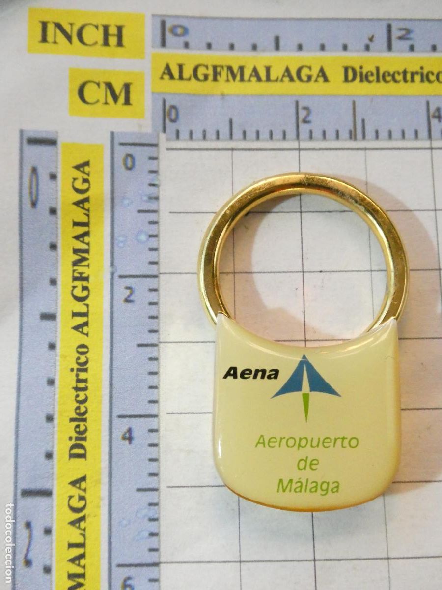 Sammlung von Pins: LLAVERO DE AVIONES AEROL&Iacute;NEAS. AEROPUERTOS ESPA&Ntilde;A M&Aacute;LAGA AENA