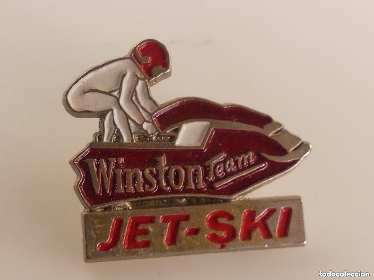 Pins de colecci&oacute;n: PIN INSIGNIA DE COLECCION - WINSTON TEAM - JET SKI - vintage