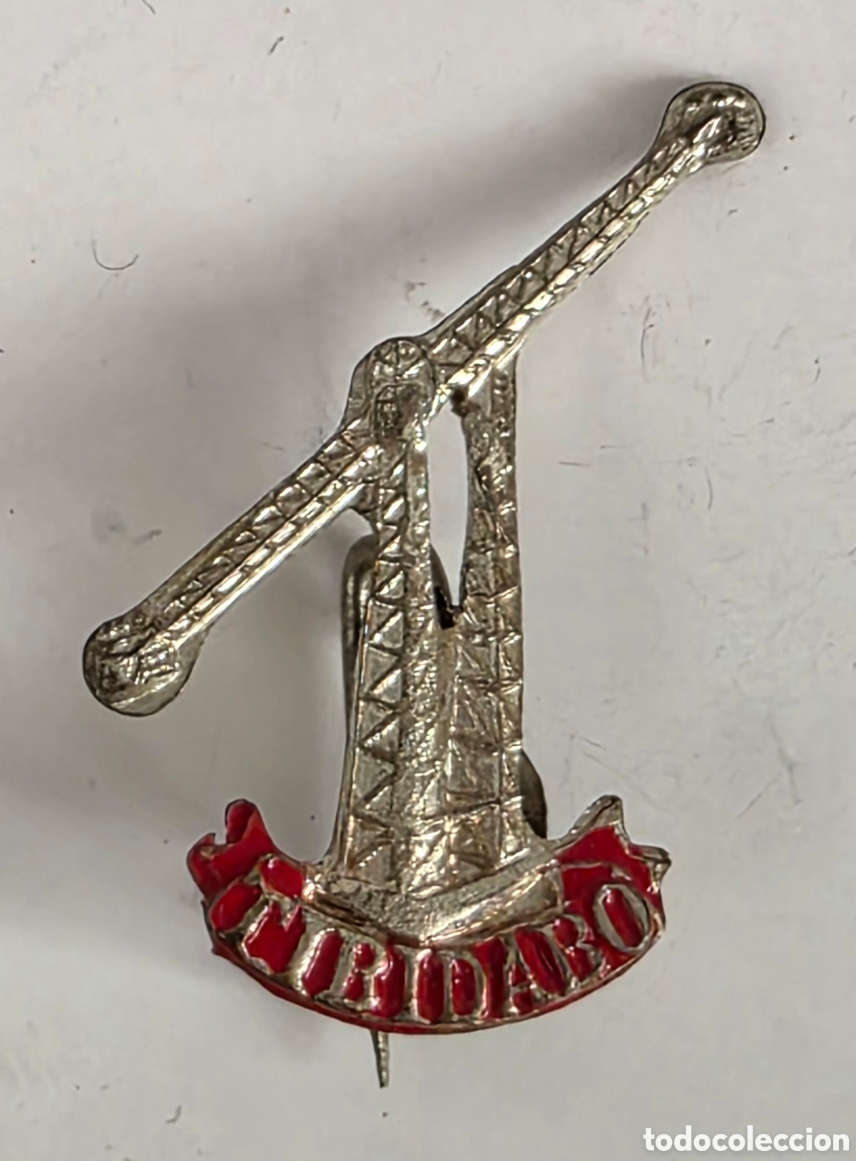 Pins de cole&ccedil;&atilde;o: Insignia aguja La Atalaya Monta&ntilde;a Tibidabo Parque Atracciones a&ntilde;os 20 Barcelona