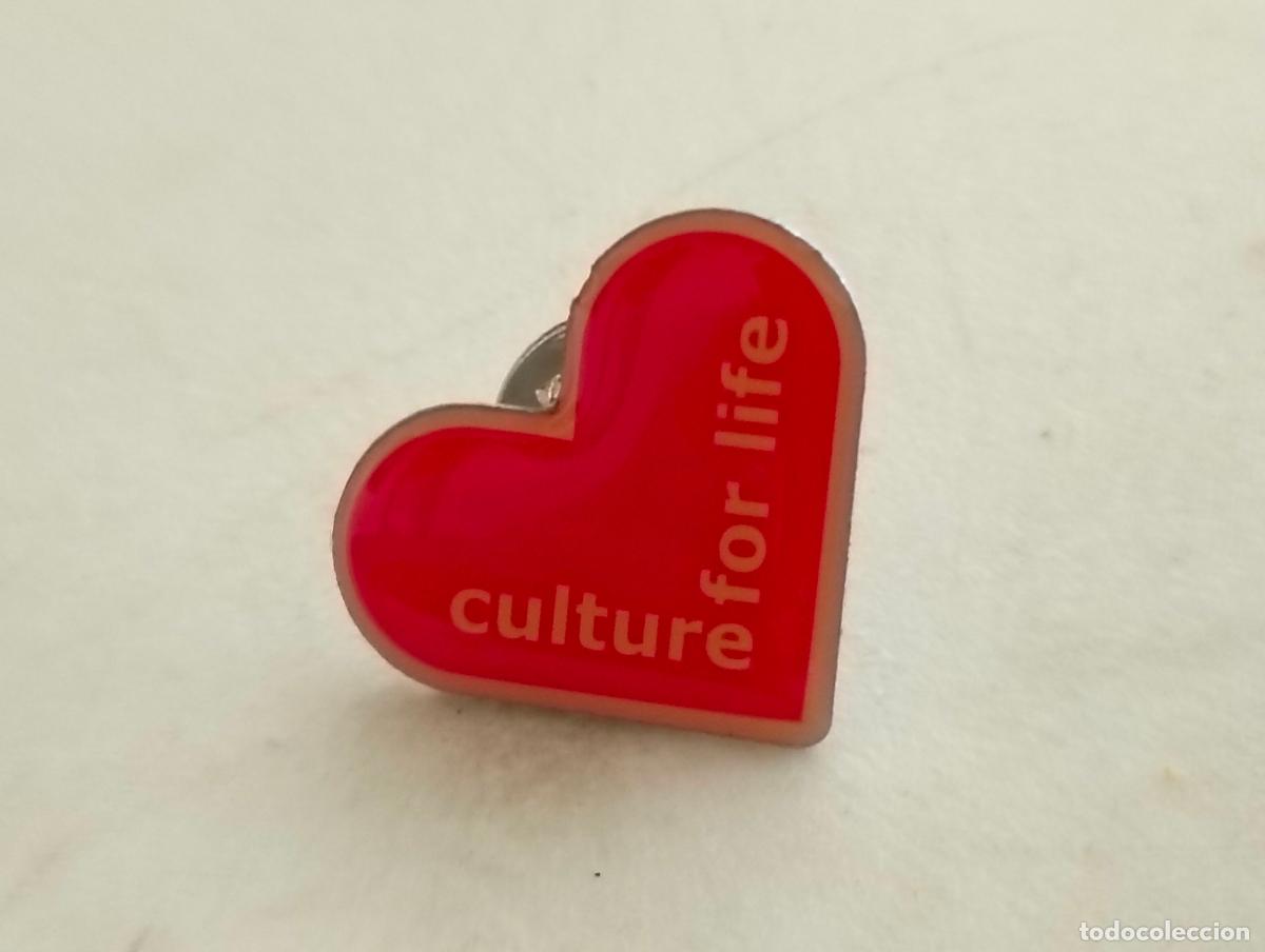 Pins de colecci&oacute;n: PIN CULTURE FOR LIFE, MESEU BERARDO