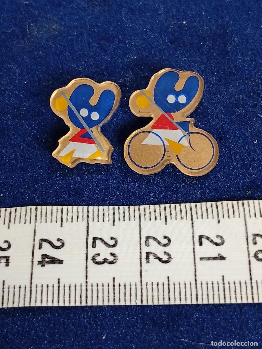 Pins de colecci&oacute;n: PIN MASCOTA PELEGRIN XACOBEO 93-COLECCI&Oacute;N JORDI LLOPART ATLETA MARXA-
