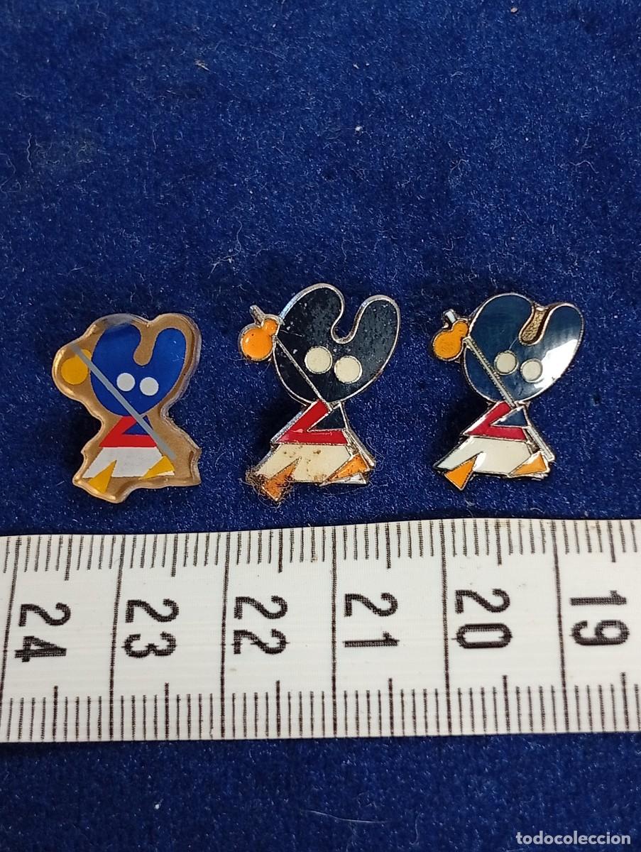 Pins de colecci&oacute;n: PIN MASCOTA PELEGRIN XACOBEO 93-COLECCI&Oacute;N JORDI LLOPART ATLETA MARXA-