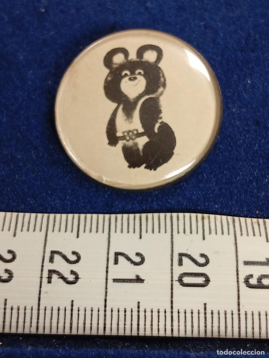 Pins de colecci&oacute;n: PIN MISHA JUEGOS OLIMPICOS MOSCU 80,OLIMPIADAS, CHAPA -COLECCI&Oacute;N JORDI LLOPART ATLETA MARXA-