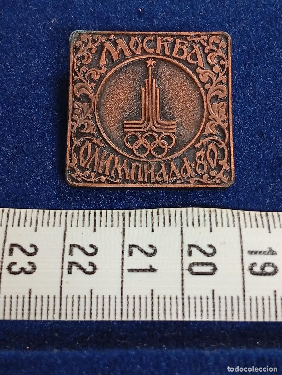 Pins de colecci&oacute;n: PIN JUEGOS OLIMPICOS MOSCU 80,OLIMPIADAS (2)-COLECCI&Oacute;N JORDI LLOPART ATLETA MARXA-