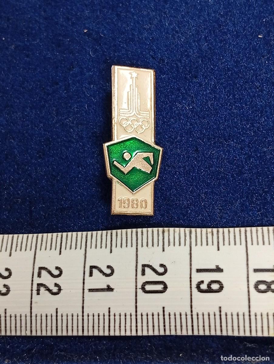Collection pins: PIN JUEGOS OLIMPICOS MOSCU 80,OLIMPIADAS (2)-COLECCI&Oacute;N JORDI LLOPART ATLETA MARXA-