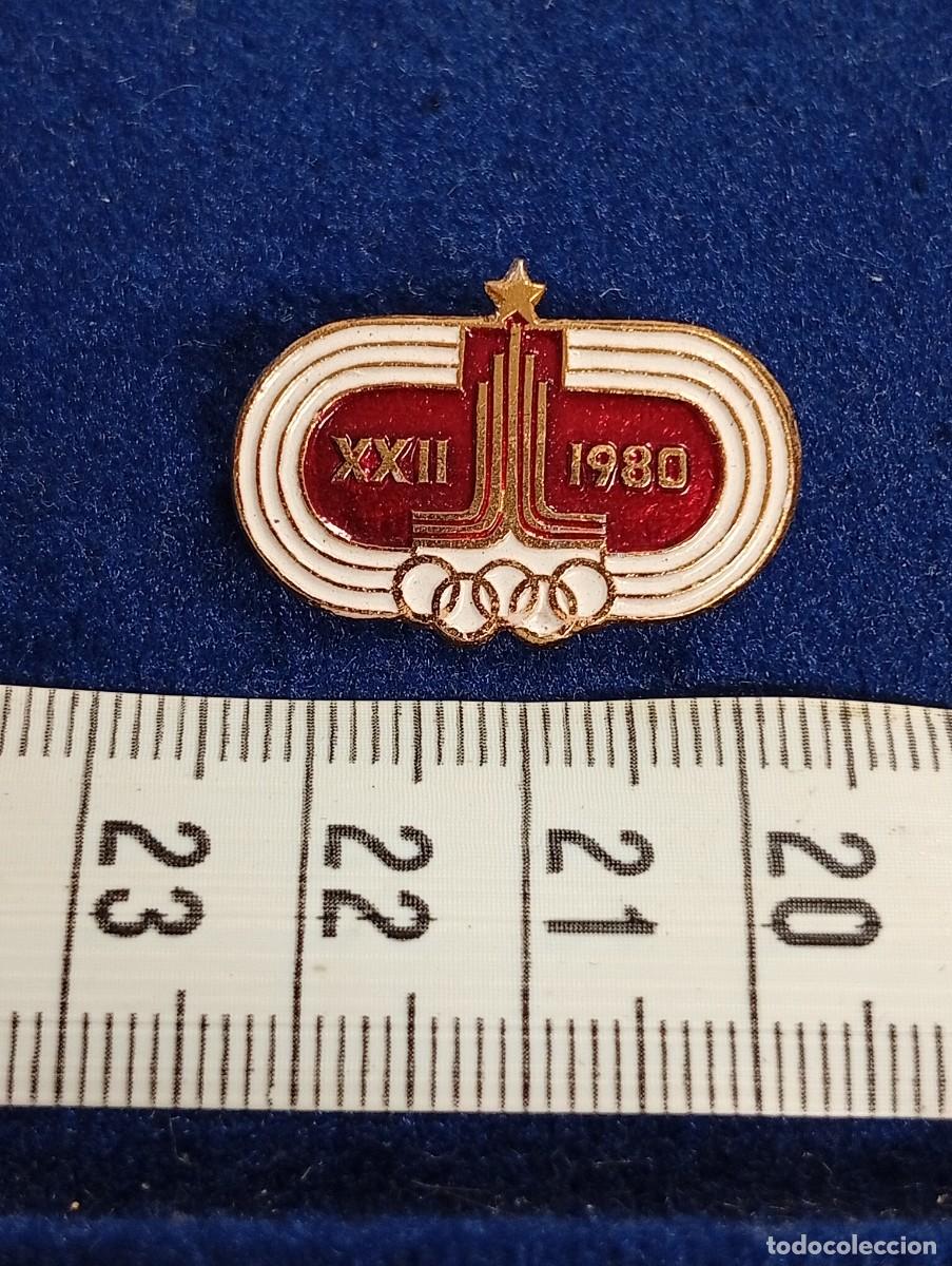 Collection pins: PIN JUEGOS OLIMPICOS MOSCU 80,OLIMPIADAS-COLECCI&Oacute;N JORDI LLOPART ATLETA MARXA-