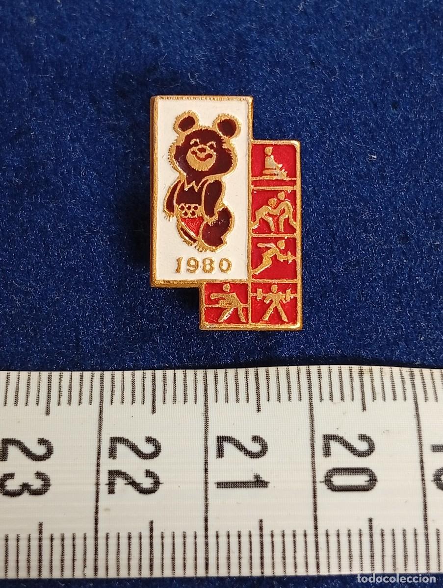 Pins de colecci&oacute;n: PIN JUEGOS OLIMPICOS MOSCU 80,OLIMPIADAS (3)-COLECCI&Oacute;N JORDI LLOPART ATLETA MARXA-