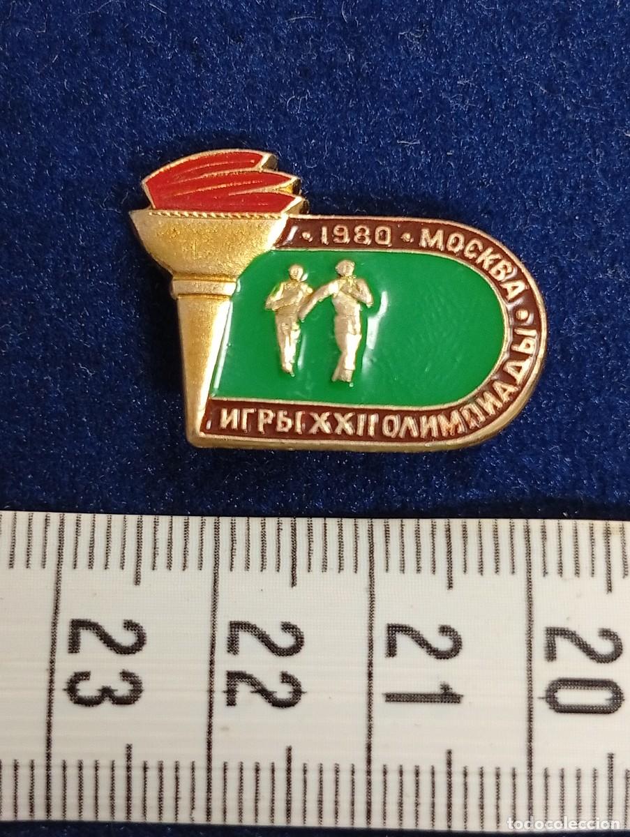 Pins de colecci&oacute;n: PIN JUEGOS OLIMPICOS MOSCU 80,OLIMPIADAS-COLECCI&Oacute;N JORDI LLOPART ATLETA MARXA-
