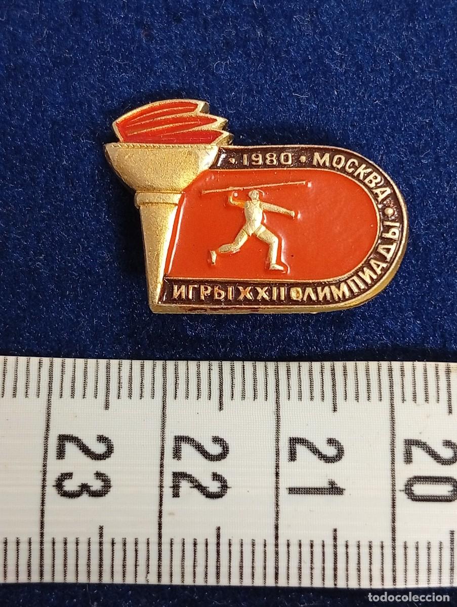 Pins de colecci&oacute;n: PIN JUEGOS OLIMPICOS MOSCU 80,OLIMPIADAS-COLECCI&Oacute;N JORDI LLOPART ATLETA MARXA-