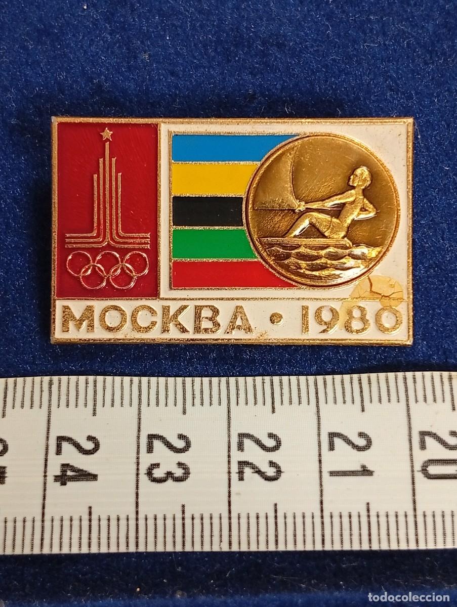 Pins de colecci&oacute;n: PIN JUEGOS OLIMPICOS MOSCU 80,OLIMPIADAS-COLECCI&Oacute;N JORDI LLOPART ATLETA MARXA-
