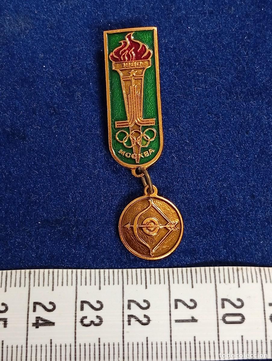 Pins de colecci&oacute;n: PIN JUEGOS OLIMPICOS MOSCU 80,OLIMPIADAS-COLECCI&Oacute;N JORDI LLOPART ATLETA MARXA-