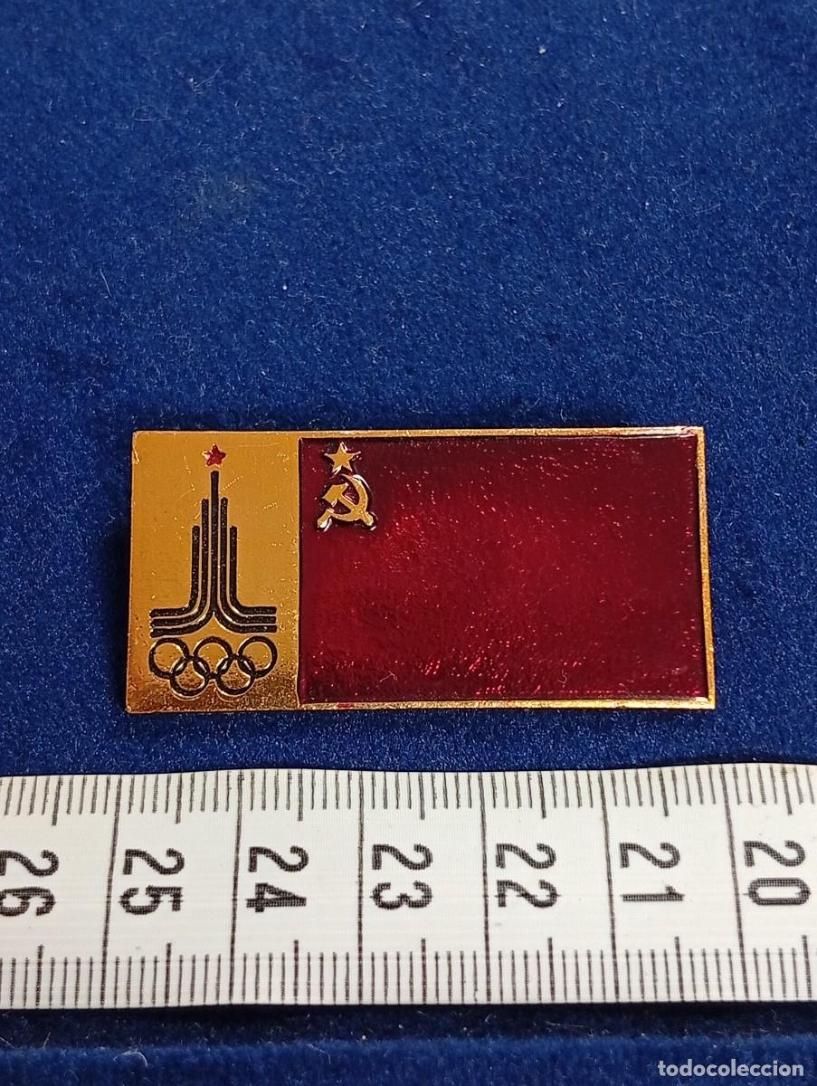 Pins de colecci&oacute;n: PIN JUEGOS OLIMPICOS MOSCU 80,OLIMPIADAS (3)-COLECCI&Oacute;N JORDI LLOPART ATLETA MARXA-