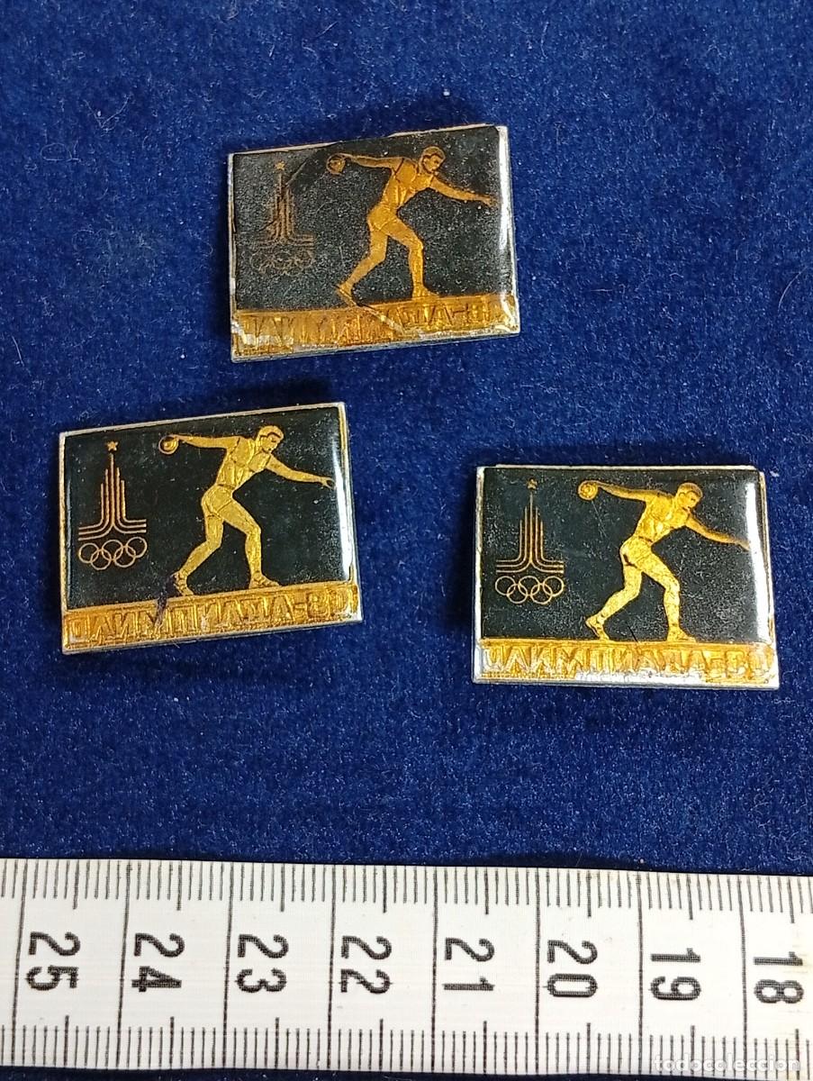 Pins de colecci&oacute;n: PIN JUEGOS OLIMPICOS MOSCU 80,OLIMPIADAS-COLECCI&Oacute;N JORDI LLOPART ATLETA MARXA-