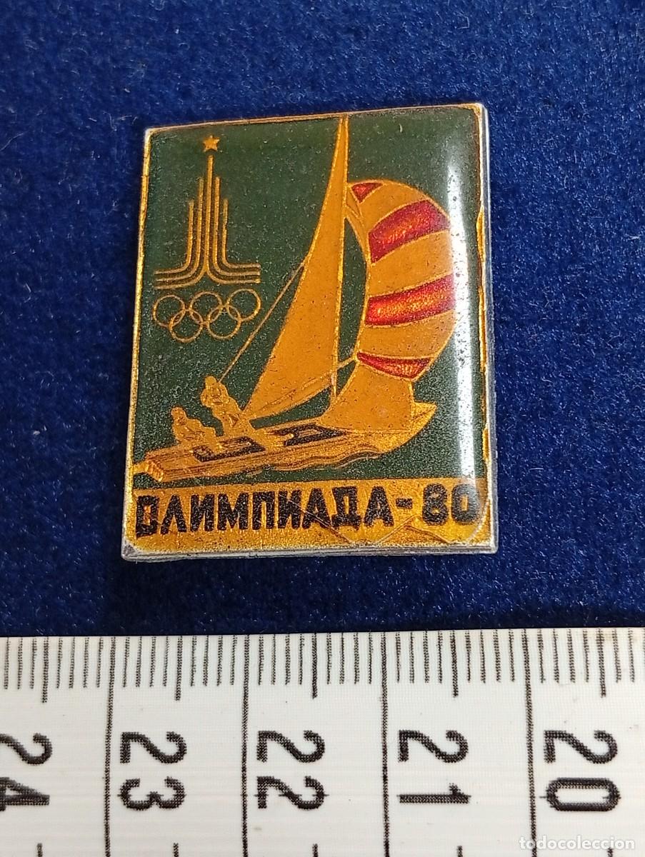 Pins de colecci&oacute;n: PIN JUEGOS OLIMPICOS MOSCU 80,OLIMPIADAS-COLECCI&Oacute;N JORDI LLOPART ATLETA MARXA-