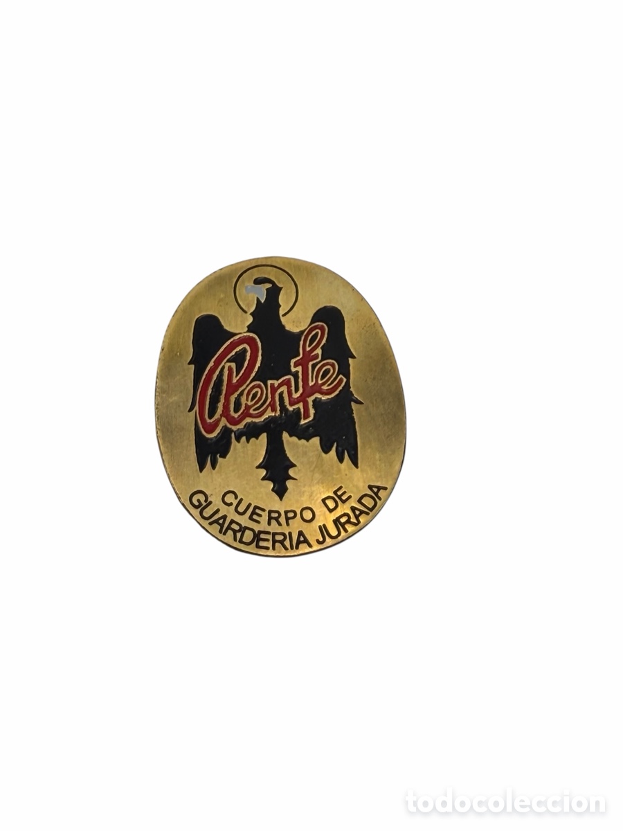 Pins de colecci&oacute;n: Curiosa Chapa de Renfe