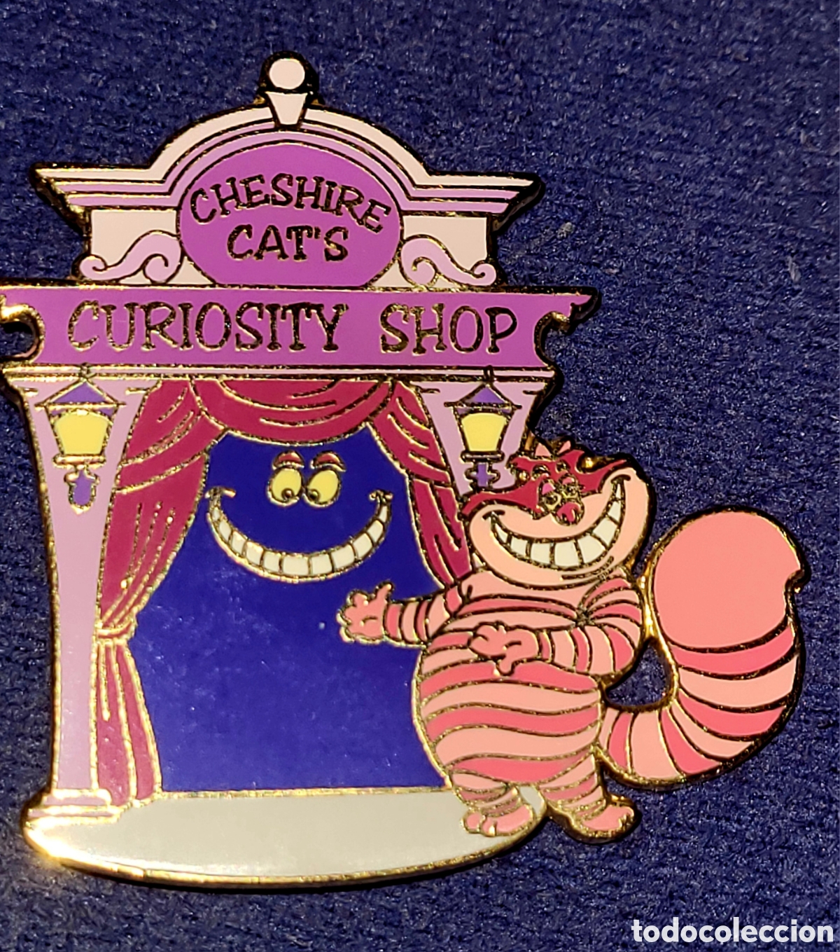 Pins de colecci&oacute;n: DIFICIL:Precioso pin Disney Auctions edicion limitada Cheshire Cat Alice in Wonderland
