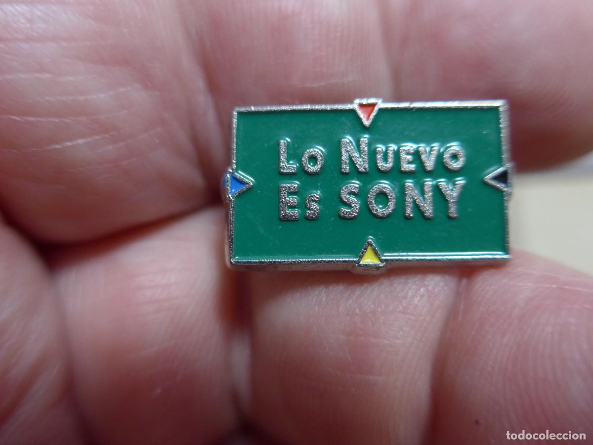 Pins de colecci&oacute;n: PIN LO NUEVO ES SONY