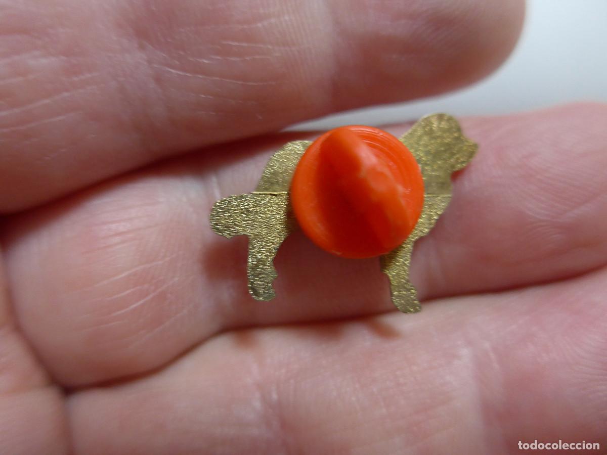 Pins de colecci&oacute;n: PIN PERRO SAN BERNARDO EN DORADO - Foto 2