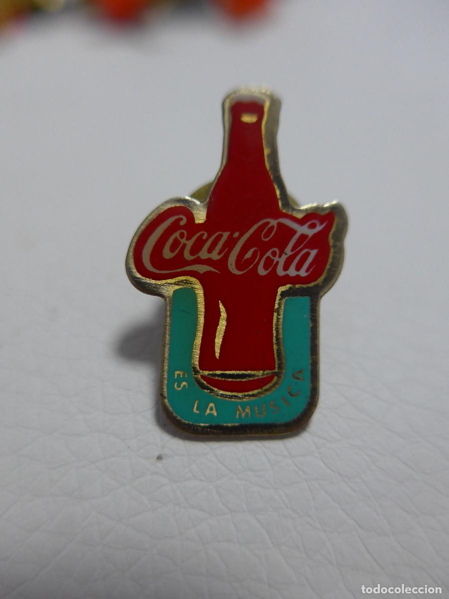 Pins de colecci&oacute;n: PIN COCA COLA ES LA MUSICA