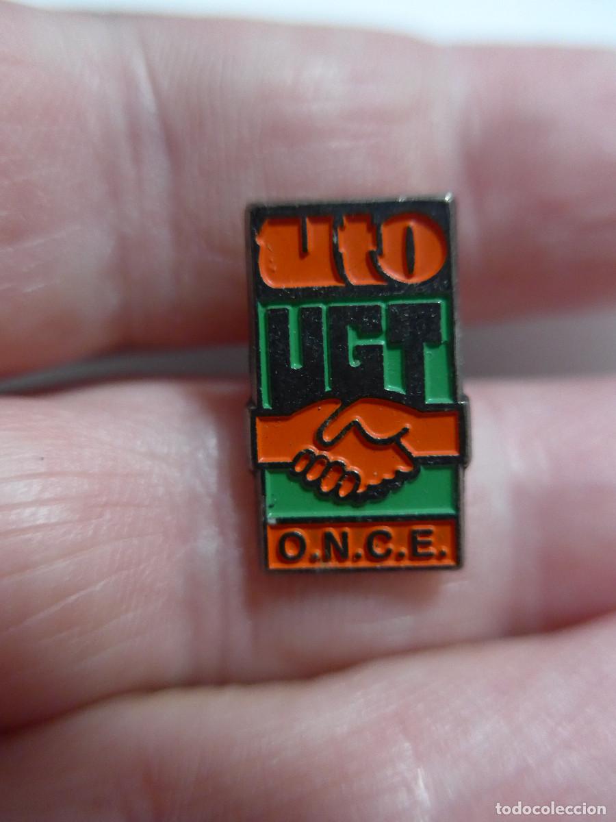 Pins de colecci&oacute;n: PIN UTO UGT O.N.C.E. - Foto 2