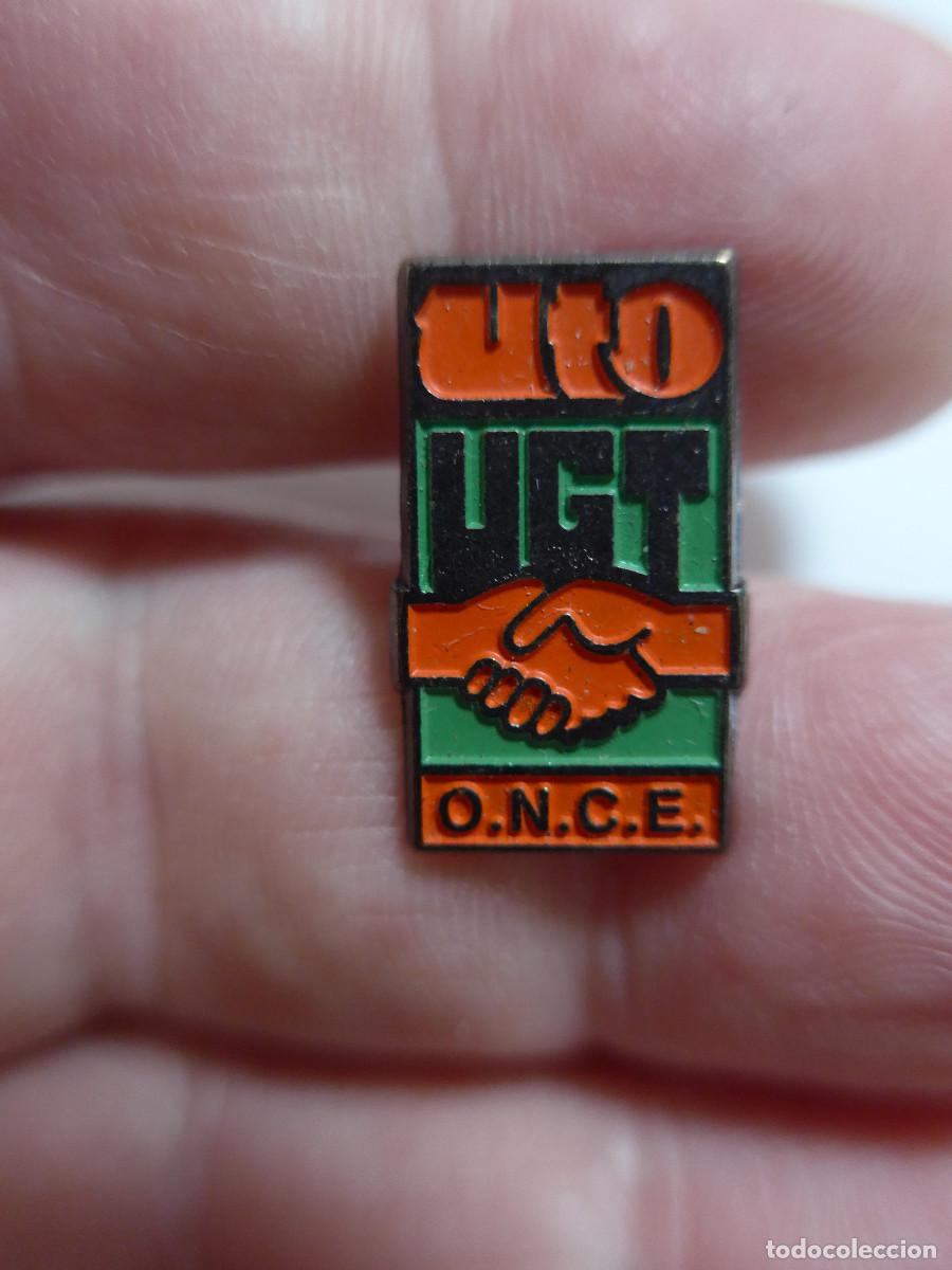 Pins de colecci&oacute;n: PIN UTO UGT O.N.C.E. - Foto 2