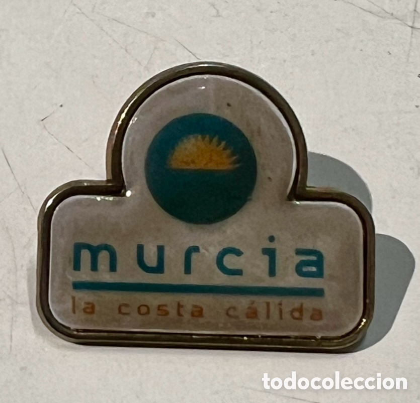 Pins de colecci&oacute;n: Pin. Murcia. COSTA CALIDA. Metal. A&ntilde;os 80.
