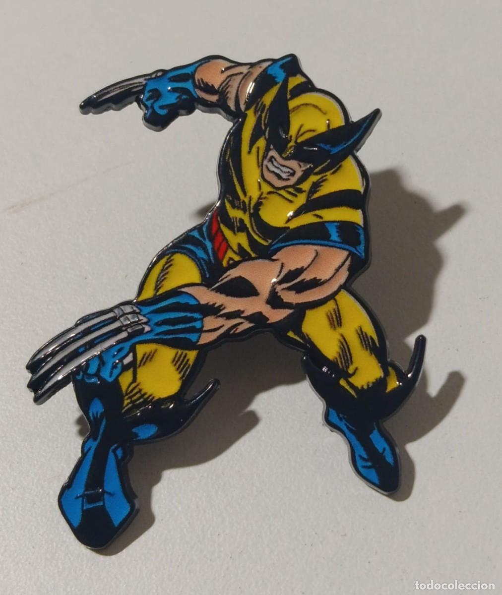 Pins de colecci&oacute;n: BONITO PIN DE METAL SERIE MARVEL SUPERHEROES PATRULLA X LOBEZNO XMEN WOLVERINE