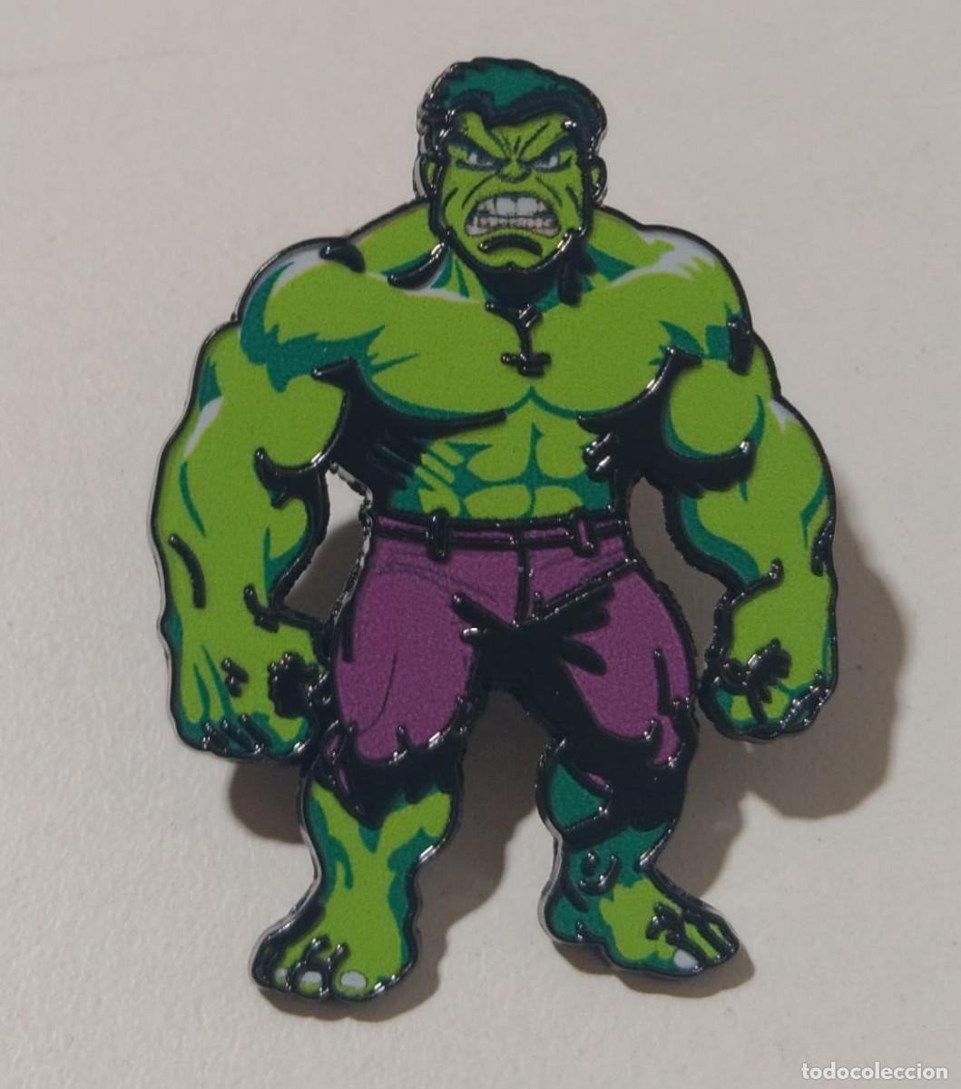 Pins de colecci&oacute;n: BONITO PIN DE METAL SERIE MARVEL SUPERHEROES HULK