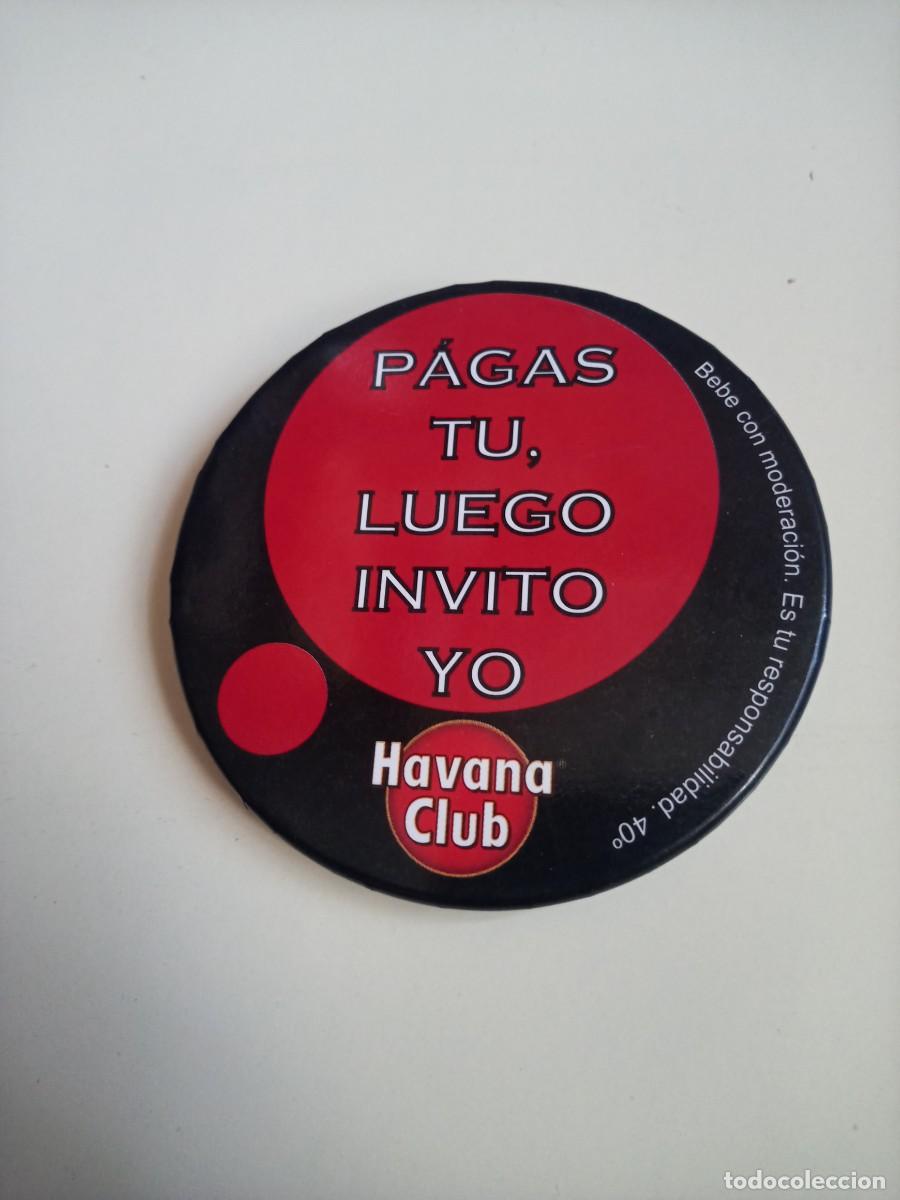 Pins de colecci&oacute;n: Pin de chapa/bot&oacute;n con imperdible/alfiler/aguja/broche. Ron Havana Club, pagas t&uacute; luego invito yo.
