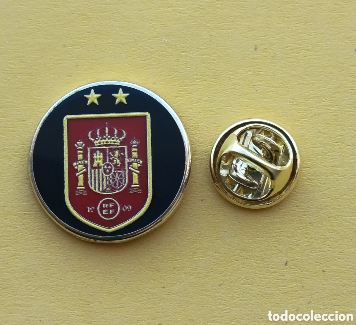 Pins de colecci&oacute;n: PIN FUTBOL - ESMALTE - SELECCION ESPA&Ntilde;OLA CAMPEONA DEL MUNDO - DOS ESTRELLAS
